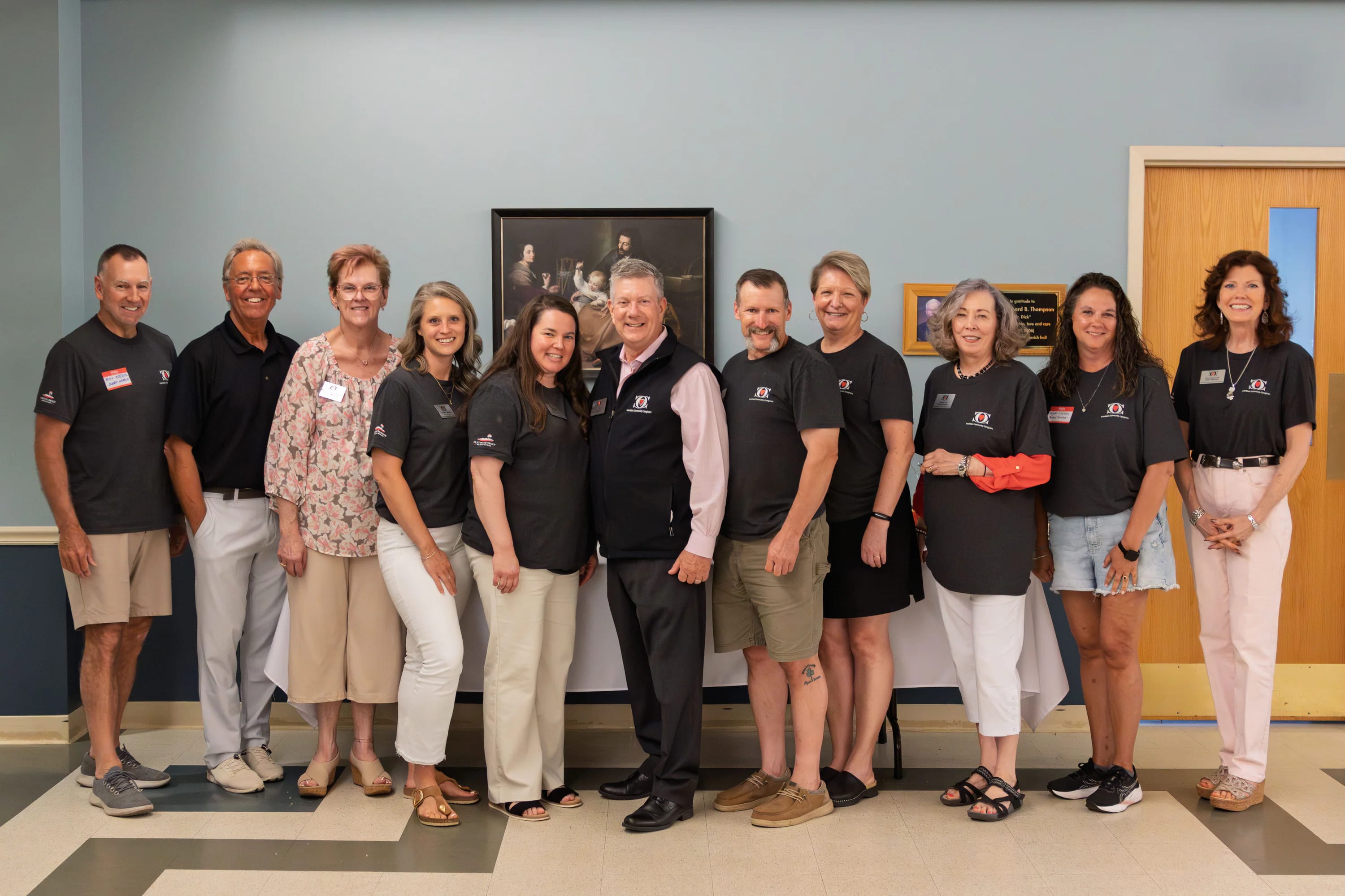 ICCI members, community leaders, and guests gathered for the 2026 annual meeting group photograph