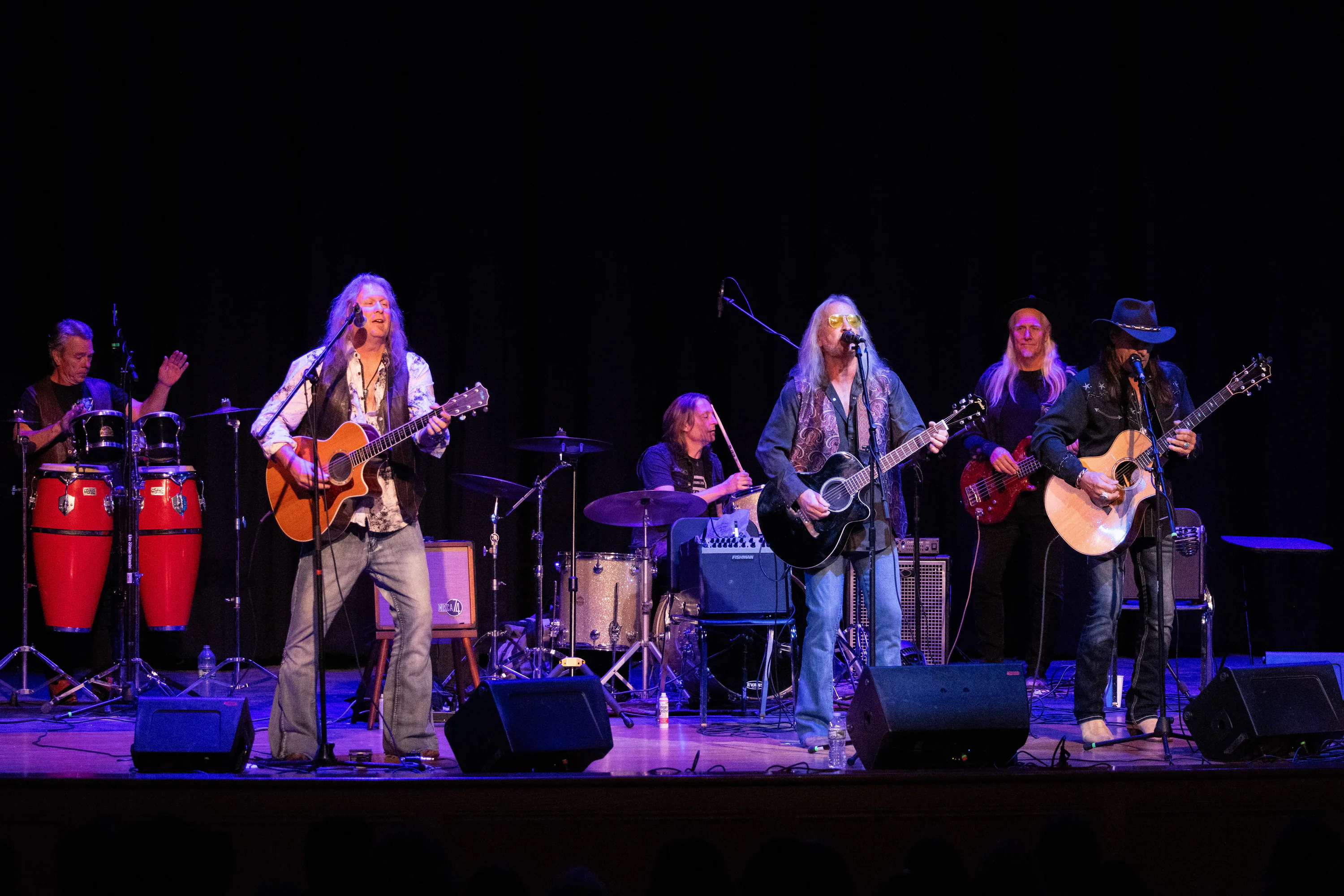 Once an Outlaw performing at the Interlakes Community Caregivers benefit concert